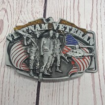 Vietnam Veteran Belt Buckle Military Pewter Buckles - $261.72 MXN