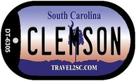 Clemson South Carolina Novelty Metal Dog Tag Necklace DT-6305 - £12.74 GBP