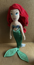 Disney Store Little Mermaid 22&quot; Plush stuffed Princess Ariel Doll - $17.77