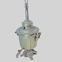 Samovar Lamp Russia Russian Electric Table Lamp 35 inches tall Metal Ant... - £113.86 GBP