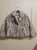 Autograph Girls Faux Fur Jacket 7-8 Yrs M&amp;S Express Shipping - £22.32 GBP