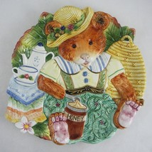 Fitz &amp; Floyd Classics Somerset Teatime Bear Wall Hanging Plate Teapot Honey Jar - £7.80 GBP