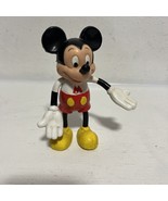 Disney Mickey Mouse Bendable Figure 5&quot; Vintage Disney Applause, Poseable... - £5.38 GBP