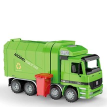 14&quot; Friction Powered Recycling Garbage Truck - $49.99