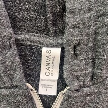 Bella + Canvas LAKEHILLS CHURCH Men's Gray Cotton Blend Pullover Sweatshirt Sz L image 3