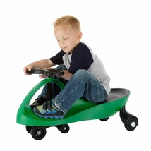 Ride On Toy Zig Zag Twistcar Wiggle Kids Car No Batteries Energy Operated Green - £61.50 GBP