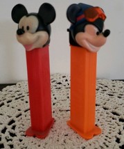 Two (2) ~ Disney ~ Mickey Mouse Collectible Pez Dispensers ~ 3 - £11.76 GBP