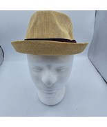 Men’s Milani Designed in Italy 100% Polyester Fedora Hat Size L/xl - £11.84 GBP