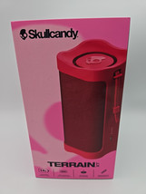 Skullcandy Terrain XT Wireless Speaker Hot Pink Waterproof Big Bass 14 H... - $49.49