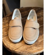 Women&#39;s size 6.5 M Grasshoppers Galley Natural Canvas Shoes New w/ Strap - $27.15 CAD