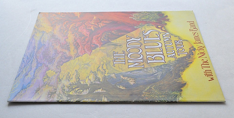 Moody Blues Autumn Tour Book Concert Program 1973 Nicky James Band Reprint? Item image 5