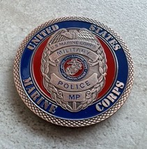 Us Marine Corps Military Police (Copper) Challenge Coin - £11.67 GBP