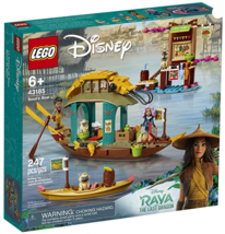 LEGO 43185 - Disney Raya and the Last Dragon Boun&#39;s Boat - Retired - £36.21 GBP