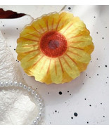 Sunflower acrylic hair claw - $11.88