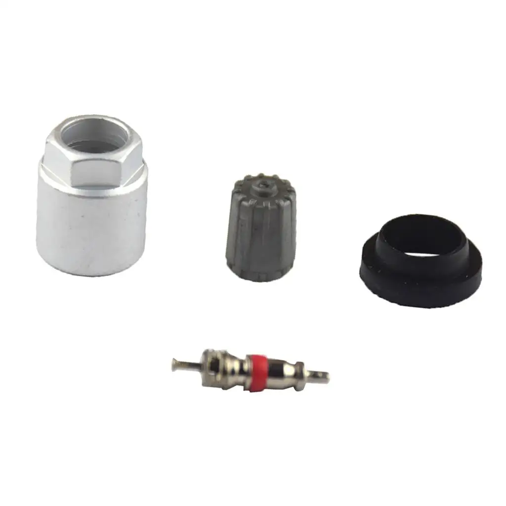 1 Set of 4 Pieces  Tire Pressure Sensor Repair Nut Valve  Gasket Service Kits - £37.78 GBP