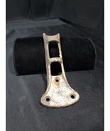 Antique Cast Iron Flag Holder W/ Star &amp; 1 - Wall Mount Bracket - Americana - $351.01 MXN