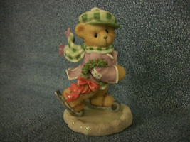1997 Cherished Teddies Adam &quot;It&#39;s A Holiday On Ice&quot; #7D0/419 Enesco 4&quot; - £4.51 GBP