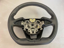 Black Leather Steering Wheel Fits 2016-2019 Nissan Maxima w no controls - £71.39 GBP