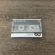New Sealed Sony UX-ES 60 Min Type II Cr02 Cassette Tape High Bias - $453.50 MXN