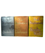 Lot of 3 The Baroque Cycle Series By Neal Stephenson (HC, VG, First Edit... - £55.44 GBP