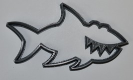 Shark Fish Ocean Sea Animal Cartoon Cookie Cutter 3D Printed USA PR595 - £2.34 GBP