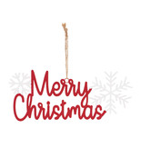 Metal Holiday Sentiment Ornament (Set of 12) - $97.22