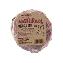 Rosewood Naturals Edible Gnaw Weave-A-Ball, Large  - €8,68 EUR