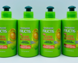 4 x Garnier Fructis Sleek &amp; Shine LEAVE-IN CONDITIONER Frizzy Dry Hair 1... - £15.79 GBP