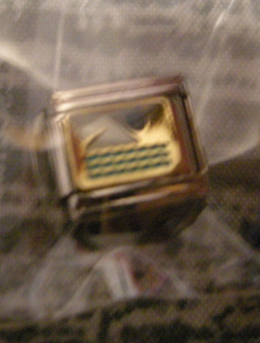 ESSENZA  ITALIAN CHARM - LINKS TOGETHER MAKES A BRACELET - NEW - SWIMMER - $0.98