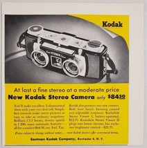 1955 Print Ad Kodak Stereo 3-D Cameras Made in Rochester, New York - £7.72 GBP