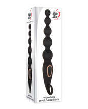 Adam &amp; Eve Vibrating Anal Bead Stick - Black - £47.00 GBP