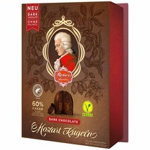 Reber Constanze Mozart Dark Chocolate Marzipan Balls Gift Box Free Ship - £12.62 GBP