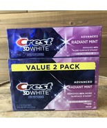 (3) Crest 3D White Radiant Mint Teeth Whitening Toothpaste, 2.7 oz - Exp... - $19.21 CAD