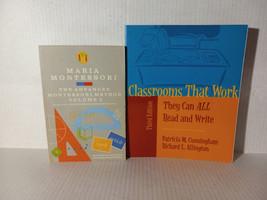 The Advanced Montessori Method Vol. 2 + Classrooms That Work - Free Shipping - £43.26 GBP