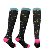 Star Pattern Knee High (Compression Socks) - $6.75
