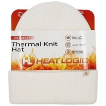 Heat Logic Thermal Knit Beanie, 1.0 ea White - $18.99