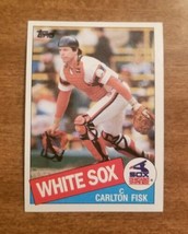 1985 Topps Carlton Fisk #770 Chicago White Sox FREE SHIPPING - £1.40 GBP