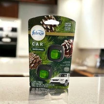 1 Pack Febreze Car Vent Clips - Winter Spruce - 2 Count - Christmas Pine - £14.55 GBP