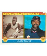 1983 Topps Baseball Super-Veteran 179 Luis Tiant NM - £1.96 GBP