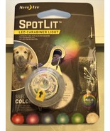 Nite Ize SpotLit LED Carabiner Light Disc-O Select Selectable Color SGS-... - $10.75 CAD
