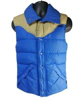 Vintage 70s Vtg Goose Down Vest Extra Smal Alpine Designs Unisex Ski USA... - $52.25