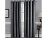 Silk Home Total Blackout Velvet Window Curtain Panel Pair 52&#39;&#39;x84&#39;&#39; Each... - £27.51 GBP