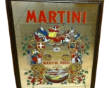 Martini Rossi Vermouth Vino London Torino German Advertising Mirror Sign - £39.56 GBP