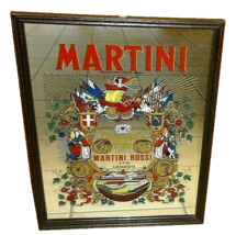 Martini Rossi Vermouth Vino London Torino German Advertising Mirror Sign - £39.47 GBP