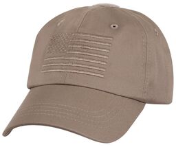 Khaki Tactical Operator Cap Military Contractor Hat with Embroidered USA... - $15.96