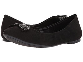 Jessica Simpson 9M Black Microsuede Flats  - $39.99