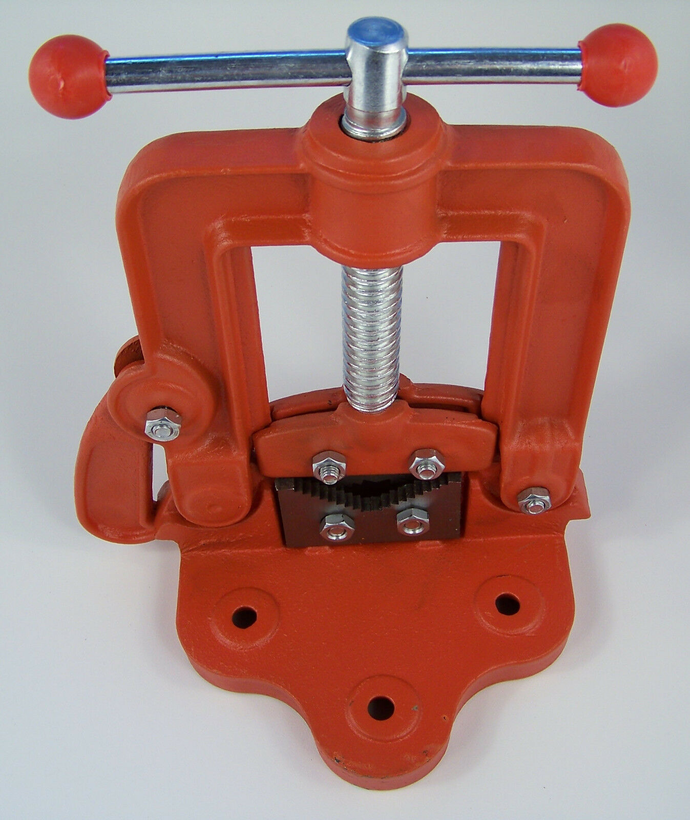 3-1/2" Bench PIPE VISE No 2 clamp for cutting all metal Swing open Jaw steel - £39.32 GBP