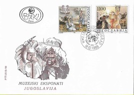 FDC 1988 Yugoslavia Museum Exhibition Folklore Tradition Serbia Philately - £3.20 GBP