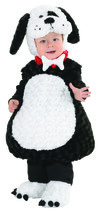 UNDERWRAPS Kid&#39;s Toddler&#39;s Belly Babies Puppy Costume Childrens Costume, Black,  - £79.88 GBP