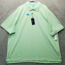 IZOD Polo Shirt Men&#39;s 3XL Green Advantage Performance Natural Stretch Sport Flex - £14.29 GBP